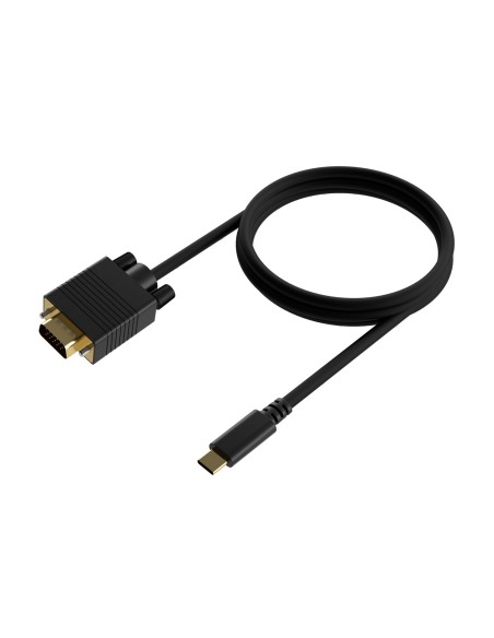 CABLE CONVERSOR USB-C A VGA USB-CM-HDB15M NEGRO 0.8M AISENS A109-0692
