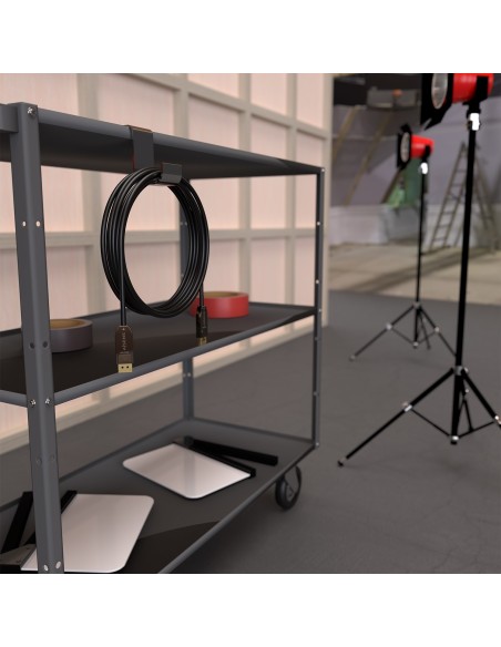 CABLE DISPLAYPORT AOC V1.4 8K 4K 4 4 4 DPM-DPM NEGRO 15M AISENS A155-0607