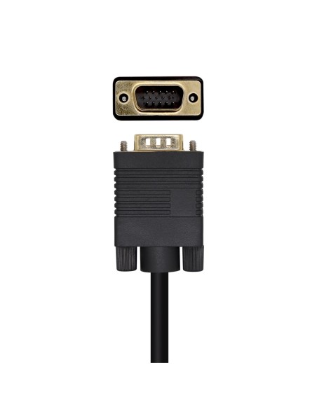 CABLE CONVERSOR DISPLAYPORT A VGA DPM-VGAM NEGRO 3.0M AISENS A125-0462