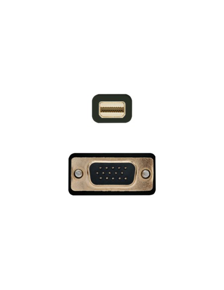 CABLE CONVERSOR MINI DISPLAYPORT MACHO A VGA MACHO. 2.0M  AISENS  A125-0362