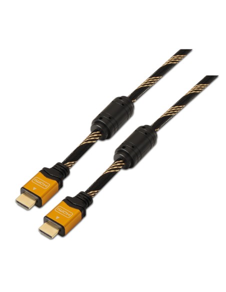 CABLE HDMI ALTA VELOCIDAD HEC FERRITA AM-AM ORO 3.0M AISENS A119-0112UC
