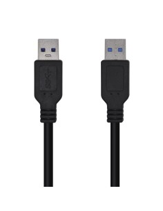 CABLE USB 3.0 TIPO AM-AM NEGRO 2.0M AISENS A105-0447