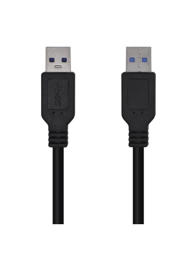 CABLE USB 3.0 TIPO AM-AM NEGRO 2.0M AISENS A105-0447