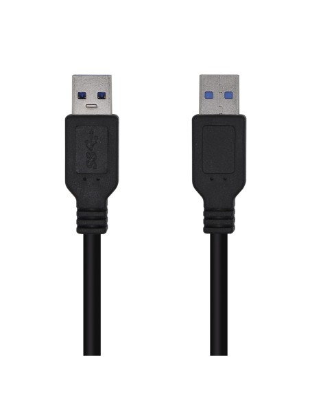 CABLE USB 3.0 TIPO AM-AM NEGRO 2.0M AISENS A105-0447