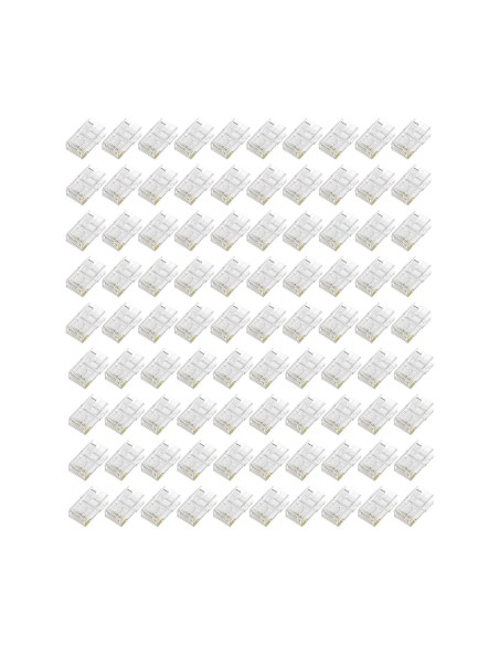 CONECTOR RJ45 8 HILOS CAT.6 AWG24 100 UDS AISENS A139-0657