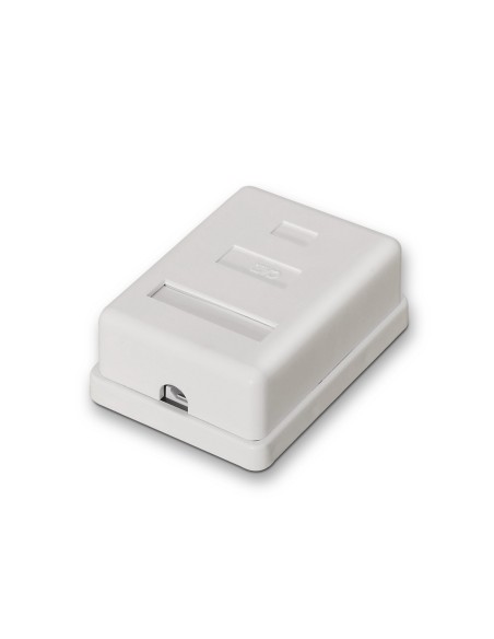 ROSETA DE SUPERFICIE RJ45 CAT.6 FTP 1 TOMA BLANCO AISENS A139-0303