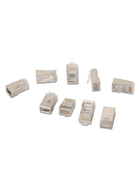 CONECTOR RJ45 8 HILOS FTP CAT.5E AWG24 (10 UDS) AISENS A138-0293
