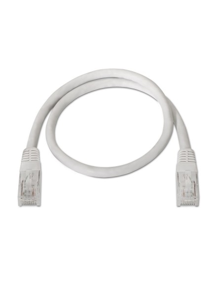 CABLE RED LATIGUILLO RJ45 CAT.5E UTP AWG24 BLANCO 10M AISENS A133-0201
