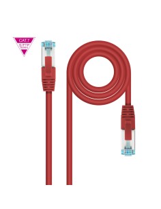 CABLE RED LATIGUILLO CAT.7 LSZH SFTP PIMF AWG26 ROJO 0.5 M 10.20.1700-R