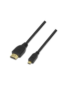 CABLE MICRO HDMI ALTA VELOCIDAD HEC AM-DM NEGRO 0.8M AISENS A119-0116