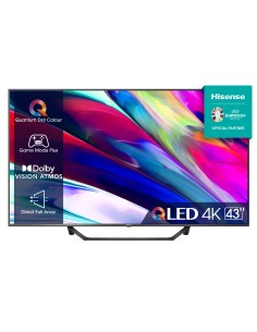 Hisense 43A7KQ TV 43" QLED 4K STV 3xHDMi 2xUSB Wi