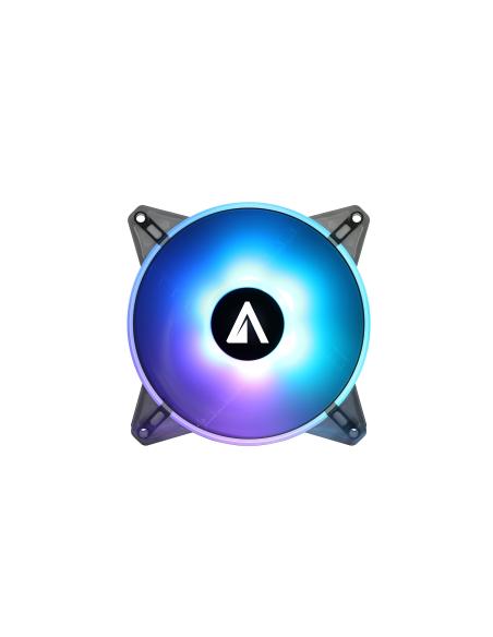 CAJA ATX ABYSM GAMING DANUBE HYRON CRISTAL TEMPLADO NEGRA FANHUB ARGB AB812105