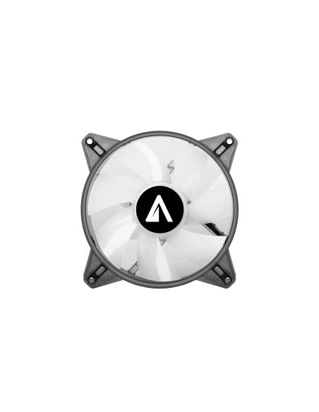 CAJA ATX ABYSM GAMING DANUBE HYRON CRISTAL TEMPLADO NEGRA FANHUB ARGB AB812105