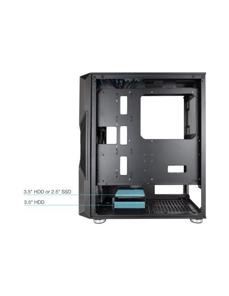 CAJA SEMITORRE GAMING TQGCC103-B NIGHTCITY NEGRA TOOQ TQGCC103-B