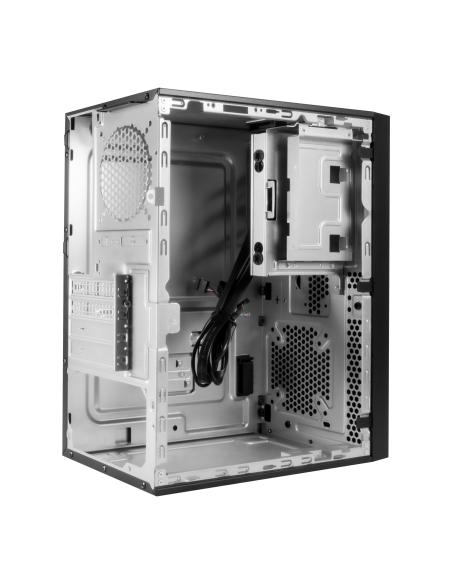 CAJA  MICRO-ATX SEMITORRE NUMEN 500 PRO 4USB 1TYPEC (SIN FUENTE) NEGRA 52115