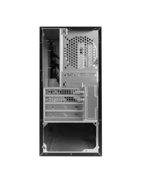 CAJA  MICRO-ATX SEMITORRE NUMEN 500 PRO 4USB 1TYPEC (SIN FUENTE) NEGRA 52115
