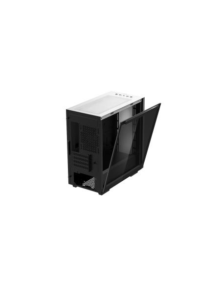 CAJA MICRO-ATX SEMITORRE DEEPCOOL MACUBE 110 CRISTAL TEMPLADO BLANCA