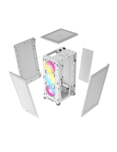 CAJA MINI-ITX CORSAIR ICUE 2000D RGB AIRFLOW BLANCA CC-9011247-WW