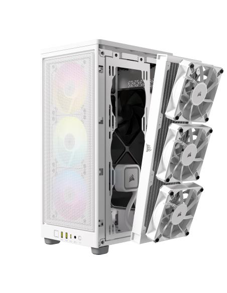 CAJA MINI-ITX CORSAIR ICUE 2000D RGB AIRFLOW BLANCA CC-9011247-WW