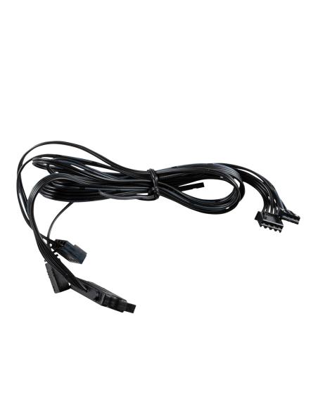 VENTILADOR CAJA ADICIONAL 12X12 UNYKA 3X120MM GAMING CANDY 30ARGB RING LED 51801