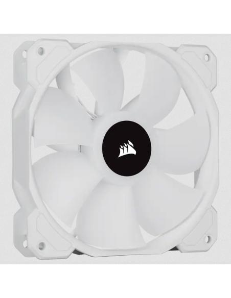 VENTILADOR CAJA ADICIONAL 12X12 CORSAIR SP120 RGB ELITE BLANCO
