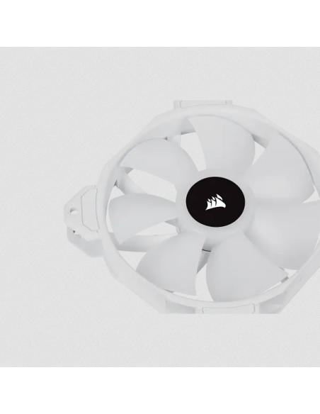 VENTILADOR CAJA ADICIONAL 12X12 CORSAIR SP120 RGB ELITE BLANCO