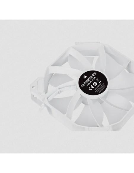 VENTILADOR CAJA ADICIONAL 12X12 CORSAIR SP120 RGB ELITE BLANCO