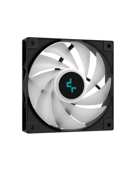 REFRIGERADOR CPU MULTIZOCALO DEEPCOOL AG400 DIGITAL ARGB NEGRO R-AG400-BKADMN-G1