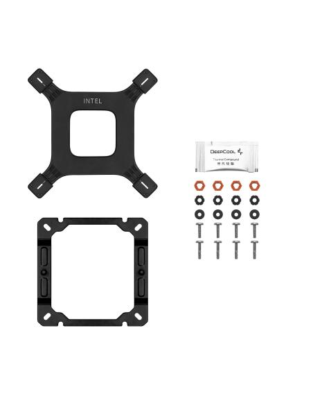 REFRIGERADOR CPU MULTIZOCALO DEEPCOOL AG400 DIGITAL ARGB NEGRO R-AG400-BKADMN-G1