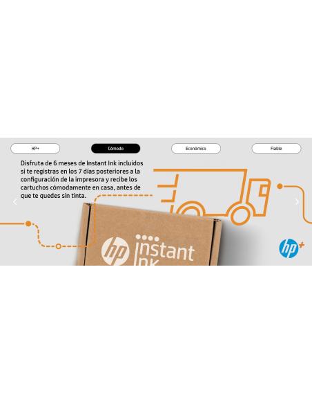 IMPRESORA HP  DESKJET MULTIFUNCION 2722E WIFIFAX MOVIL VERDEBLANCO 26K69B