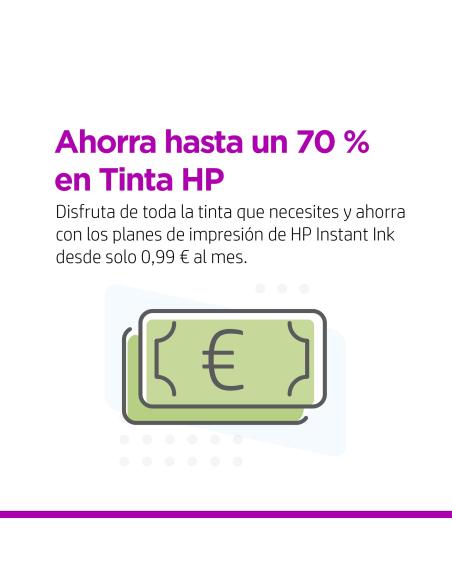 IMPRESORA HP  DESKJET MULTIFUNCION 2722E WIFIFAX MOVIL VERDEBLANCO 26K69B