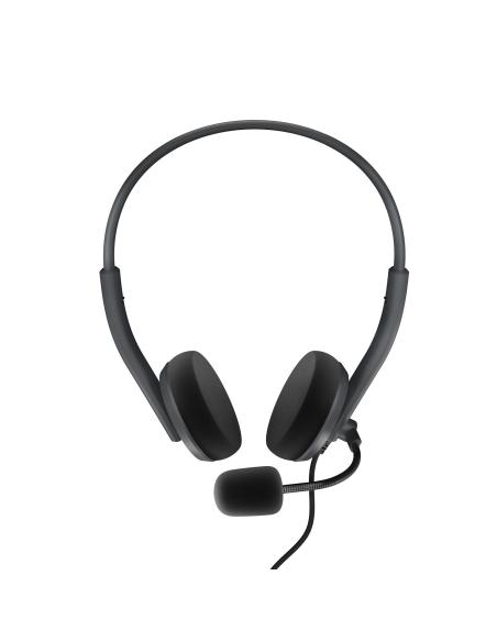 AURICULAR ENERGY HEADSET OFFICE 2 ANTHRACITE PCMAC RETRACTABLE MIC 452132