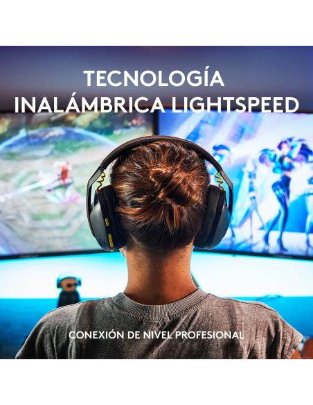 AURICULAR LOGITECH G435 LIGHTSPEED INLAMBRICOS NEGRO 981-001050