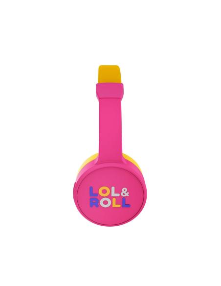 AURICULAR ENERGY LOLROLL POP KIDS BLUETOOTH HEADPHONES PINK 454877
