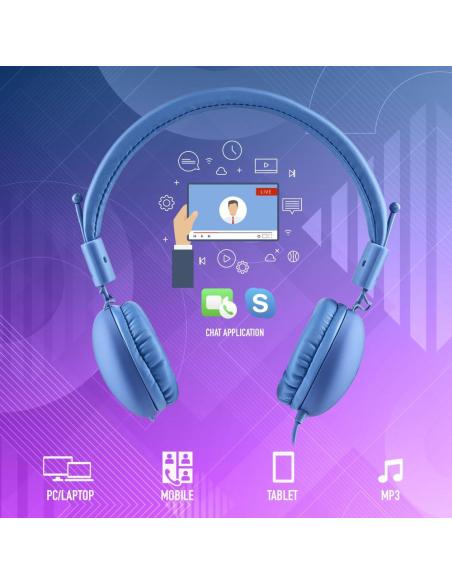 AURICULAR NGS CROSS HOP KLEIN BLUE CABLE 1.2M VOICE ASSISTANT CROSSHOPKLEINUC