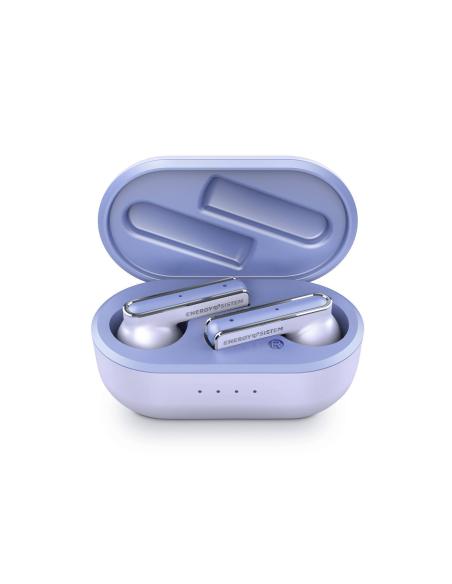 AURICULAR ENERGY EARPHONES STYLE 4 TRUE WIRELESS VIOLET CHARGING CASE 453498