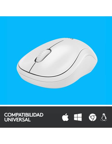 RATON LOGITECH INALAMBRICO M220 SILENT BLANCO 910-006128