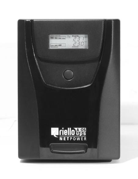 SAI RIELLO NETPOWER 2000 USBSERIE DISPLAY NPW 2000