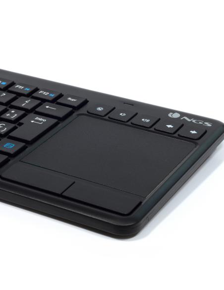 TECLADO NGS INALAMBRICO CON TOUCHPAD MULTIMEDIA TV WARRIOR
