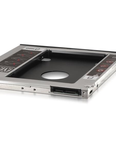 ADAPTADOR SATA PARA PONER HDD 2.5 7.0MM EN UD. OPTICA PORTATIL  AISENS A129-0151