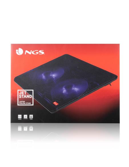 SOPORTE REFRIGERADOR PORTATIL NGS JETSTAND HASTA 15.6 LUZ LED
