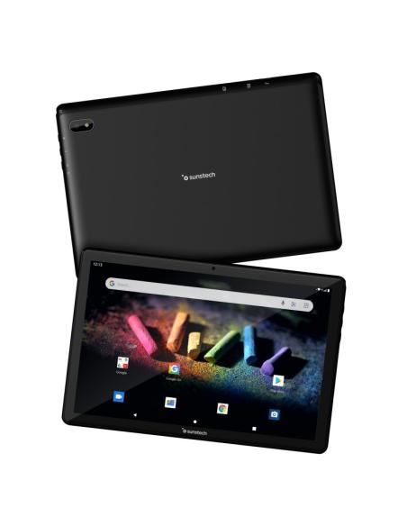 TABLET SUNSTECH TAB1012 P10.1IPS QC 2.0GHZ 3GB 32GB BT 4G 5MP2MP A12 NEGRA