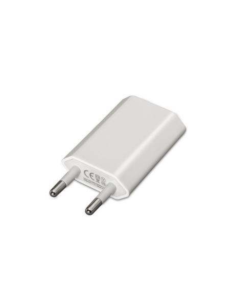 CARGADOR USB IPHONE IPOD 5V1A (5W MAX.) BLANCO 240V  AISENS  A110-0063
