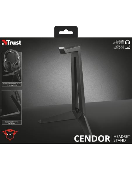 SOPORTE AURICULAR TRUST GXT260 CENDOR NEGRO 22973