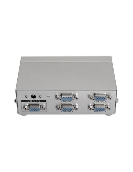 DUPLICADOR PARA 4 MONITORES SVGA CON ALIMENTACION AISENS A116-0085