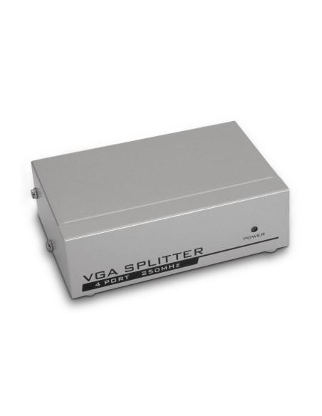 DUPLICADOR PARA 4 MONITORES SVGA CON ALIMENTACION AISENS A116-0085
