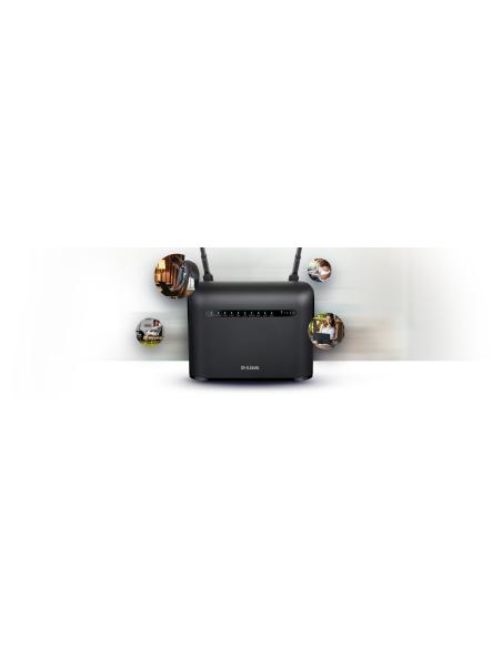 ROUTER D-LINK 4G DWR-953V2 INALAMBRICO ENRUTADOR DOBLE BANDA AC1200