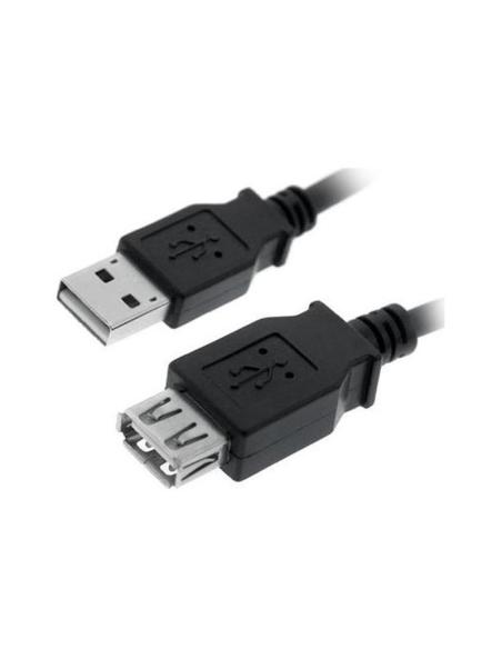 CABLE USB 2.0 TIPO AM-AH NEGRO 1.0 M NANOCABLE 10.01.0202-BK