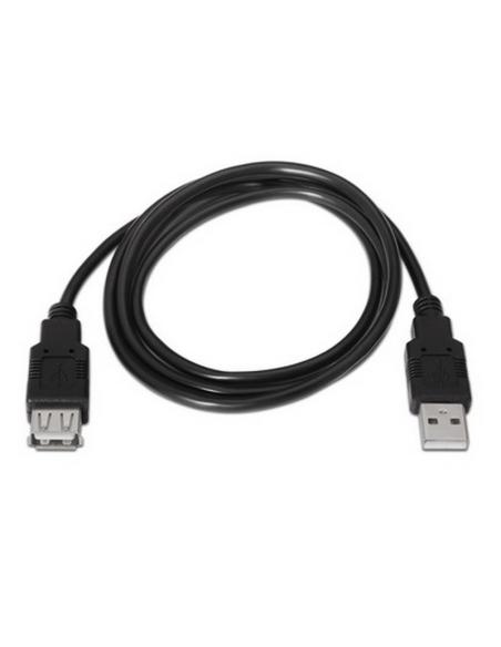 CABLE USB 2.0 TIPO AM-AH NEGRO 1.0 M NANOCABLE 10.01.0202-BK