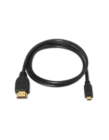 CABLE MICRO HDMI ALTA VELOCIDAD HEC AM-DM NEGRO 1.8M AISENS A119-0117